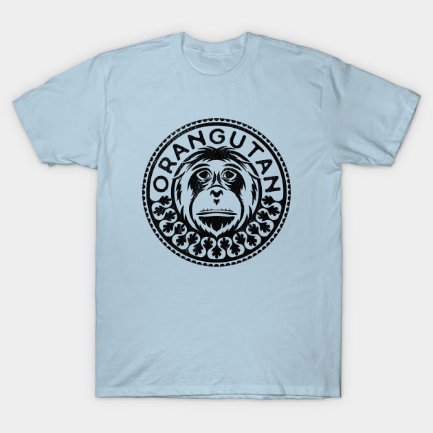 Orangutan Face - Gifts for An Orangutan Lover T-Shirt by bangtees